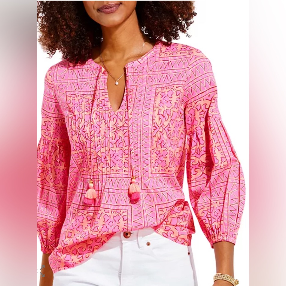 Vineyard Vines Print Top L